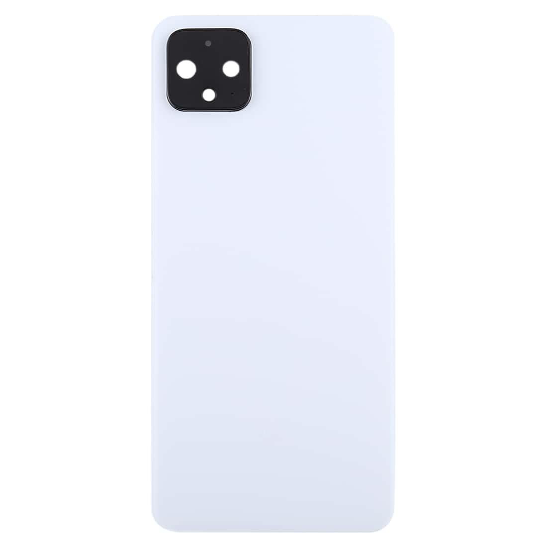 Back Glass Panel for Google Pixel 4XL White with Camera Lens - EGFix Back Glass Panel for Google Pixel 4XL White with Camera Lens - EGFix